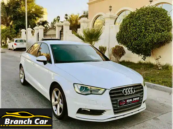 امتلك الفخامة الألمانية: أودي A3 2016 بيضاء بحالة ممتازة...