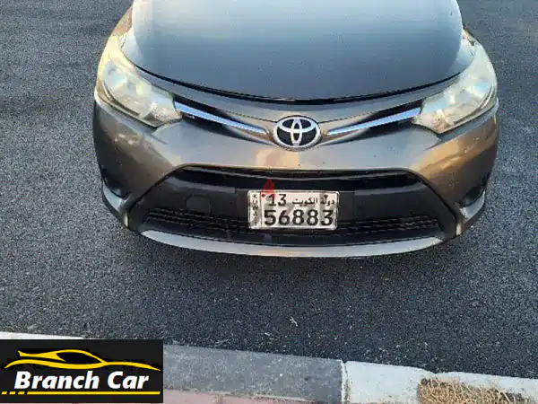 تويوتا يارس 2015 بنية للبيع | فحص شامل | جاهزة...