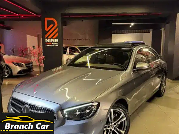 مرسيدس E200 Avantgarde 2021 فضي كسر زيرو | تقسيط مريح بأقل...
