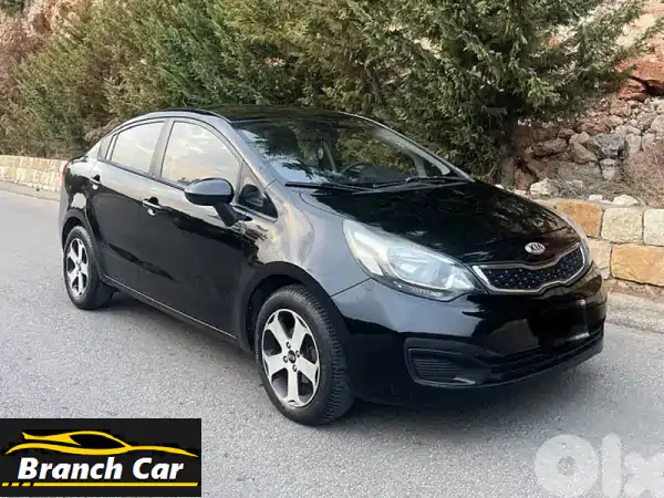 فرصة ذهبية: كيا ريو 2013 أسود أنيق للبيع - مصدر شركة،...
