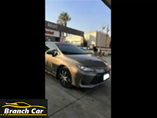 تويوتا كورولا 2021 فابريكا بالكامل (عدا إكصدام أمامي)...