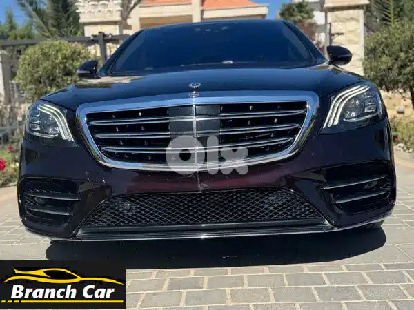 مرسيدس S-Class S560 ديزاينو 2018: فخامة استثنائية بلون...
