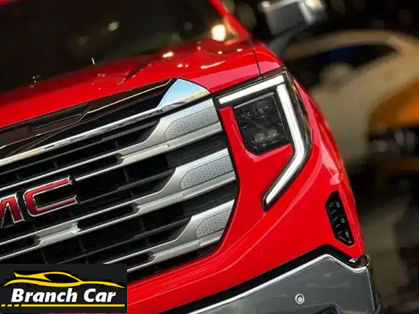 GMC Sierra SLE 2022 حمراء: وكالة البحرين، 5,000 كم فقط، تحت الضمان! - كوهجي أوتو مول