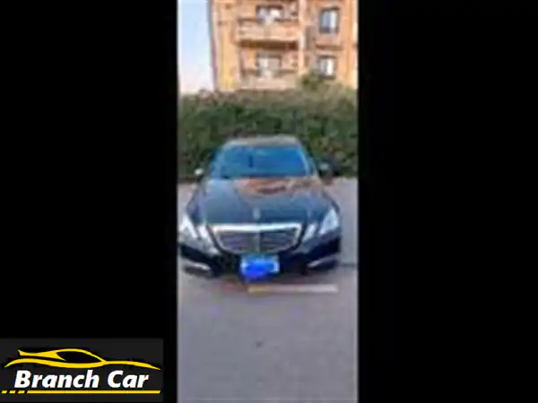 مرسيدس E250 موديل 2011 أسود فخم | صيانة توكيل، فابريكة دواخل، رخصة 3 سنوات، فتحة سقف