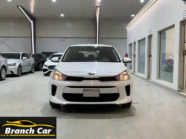 كيا ريو 2020 بيضاء | بحالة ممتازة | أقساط ميسرة أو كاش | جاهزة للانطلاق!