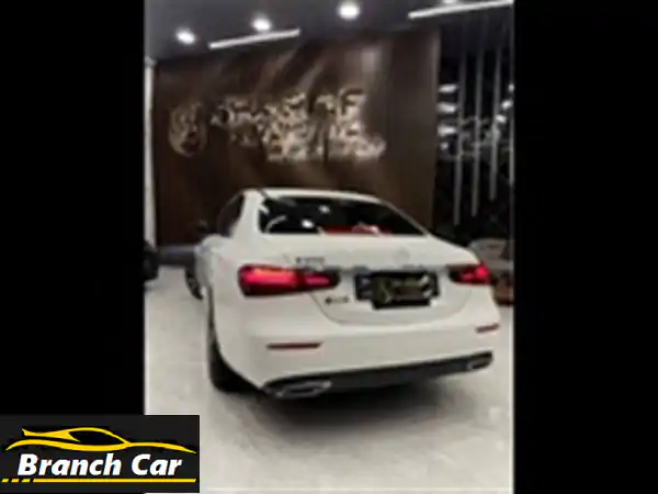 فخامة تنتظرك: مرسيدس E200 موديل 2022 - 20,000 كم فقط | Avantgarde جاهزة للانطلاق!