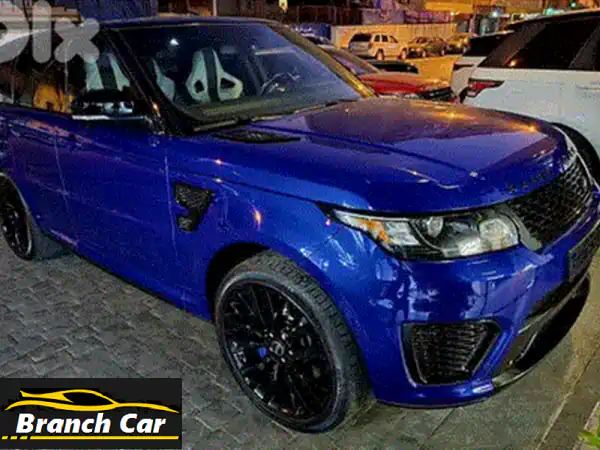 رينج روفر SVR 2017 سوداء: قمة الفخامة والأداء! صبغ المصنع | كارفاكس نظيف | مواصفات كاملة