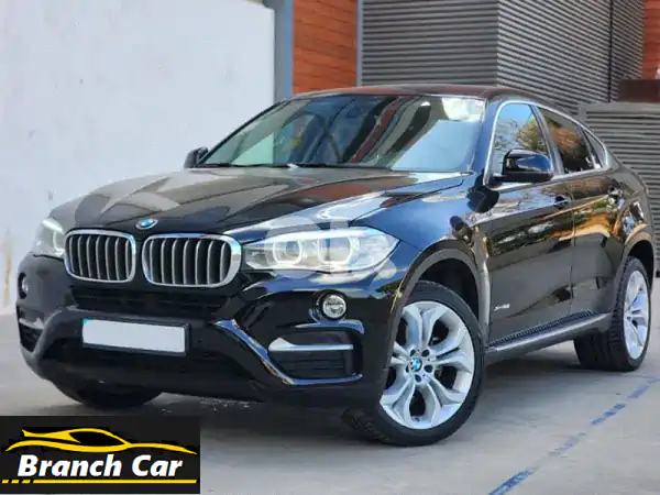 BMW X6 2015 للبيع: فخامة الأداء ودفع رباعي بحالة...
