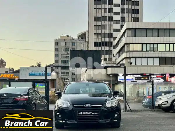 فرصة لا تعوض: فورد فوكس 2014 سوداء (Tewtel Source) | 1.6L اقتصادية...