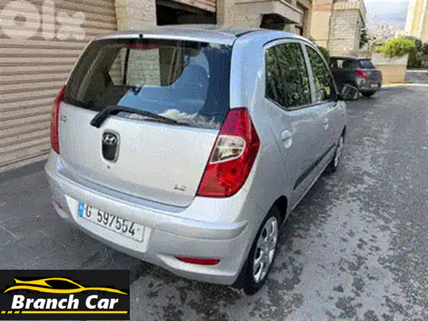 فرصة لا تفوّت! هيونداي i10 2012 بحالة ممتازة - 90 ألف كلم فقط! فحص شامل بسعر 5350$ في زحلة