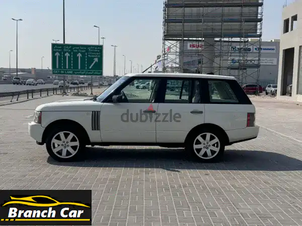 Range Rover HSE 2006 أبيض فل كامل - الفخامة البريطانية بسعر استثنائي في البحرين!