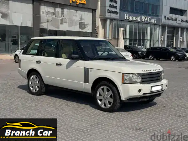 Range Rover HSE 2006 أبيض فل كامل - الفخامة البريطانية...