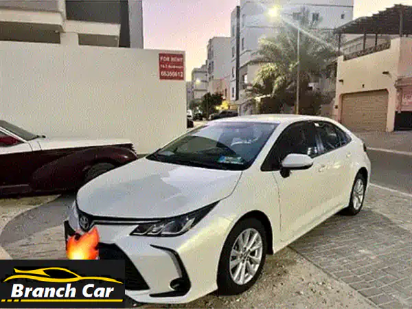 تويوتا كورولا 2024 بيضاء: كالجديدة، صيانة وكالة،...