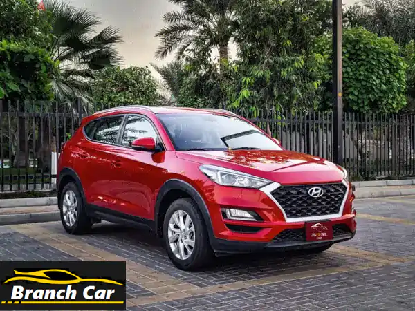 هيونداي توسان 2020 حمراء Mid Option: فخامة، أمان،...