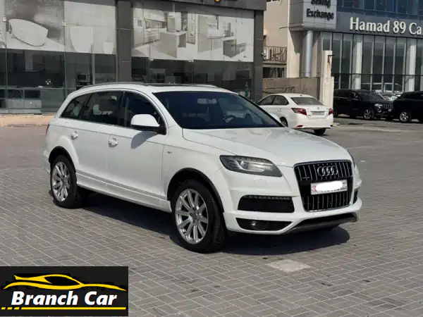 أودي Q7 2014 فل كامل | بيضاء فخمة بـ 3,500 دينار (البحرين) -...
