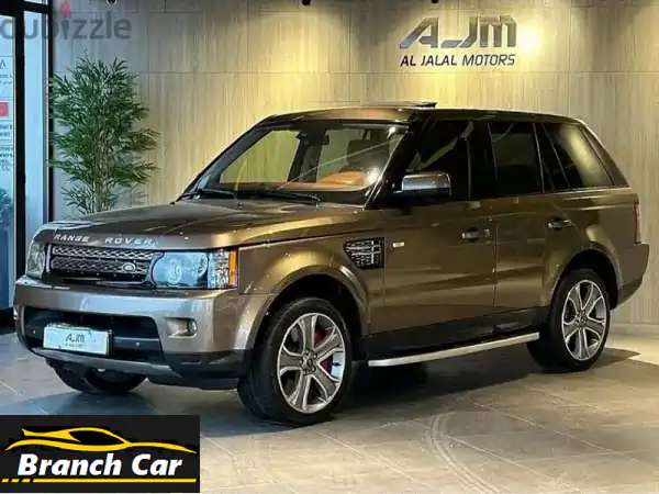 جوهرة الفخامة والقوة: رانج روفر سبورت 2013 V8...