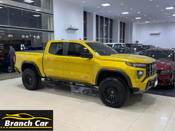 فرصة ذهبية: GMC Canyon AT4X 2024 (ذهبي) – 5100 كم فقط | دفع...