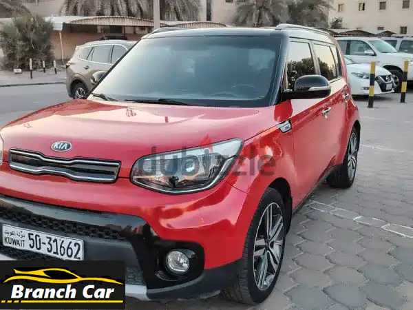 كيا سول 2019 حمراء GDI مميزة: صبغ وكالة، صيانة...