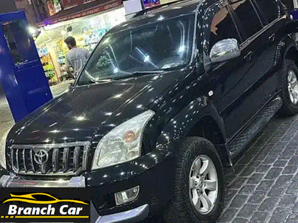 تويوتا برادو 2004 فل كامل أسود: نظافة استثنائية، رف...