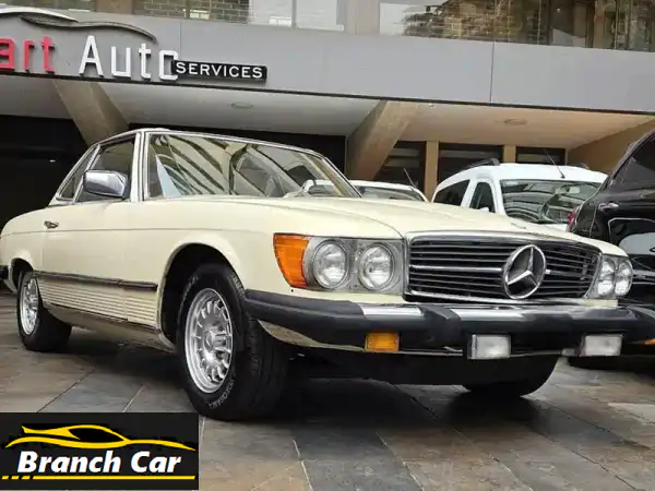 مرسيدس بنز 450SL كلاسيك 1977 بيج | امتلك قطعة من...