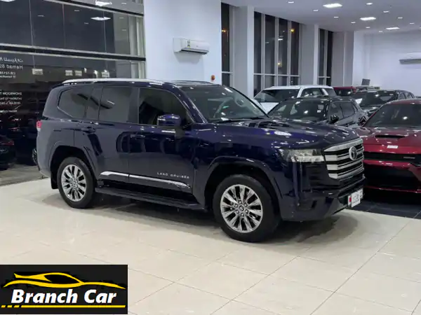 فرصة ذهبية: تويوتا لاندكروزر GXR 2024 أزرق ملكي | 13,200 كم...