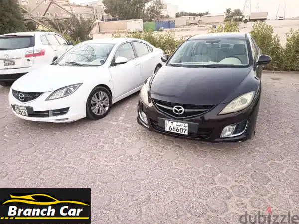 2 مازدا 6 بحالة جيدة 20102009