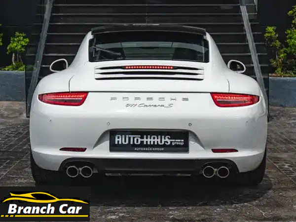 بورش 911 كاريرا إس 2012 بيضاء | أسطورة تحت الضمان حتى 26/8...