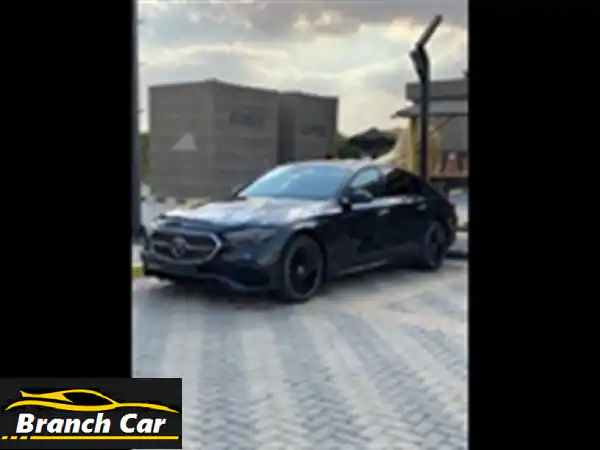 فرصة استثنائية: مرسيدس E 200 موديل 2025 | عداد 5000 كم فقط...