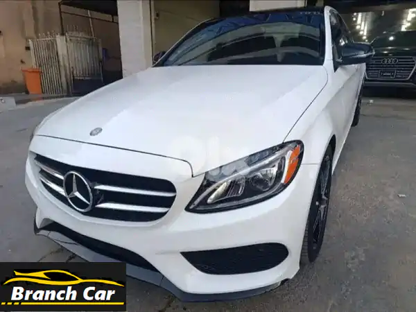 فرصة لا تتكرر! مرسيدس C300 2017 4MATIC أبيض - كارفاكس...