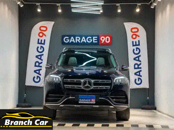 امتلك الفخامة المطلقة: مرسيدس GLS 580 موديل 2021 (أسود) – 33 ألف كم فقط!