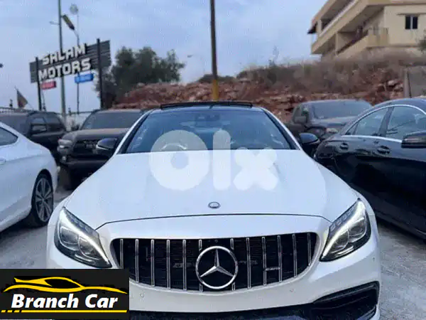 امتلك الأسطورة: مرسيدس C63 S مانسوري 2018 - أبيض فل كامل...