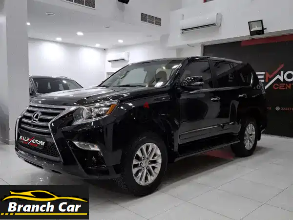 لكزس GX 460 2014 للبيع: فخامة سوداء، صيانة وكالة،...