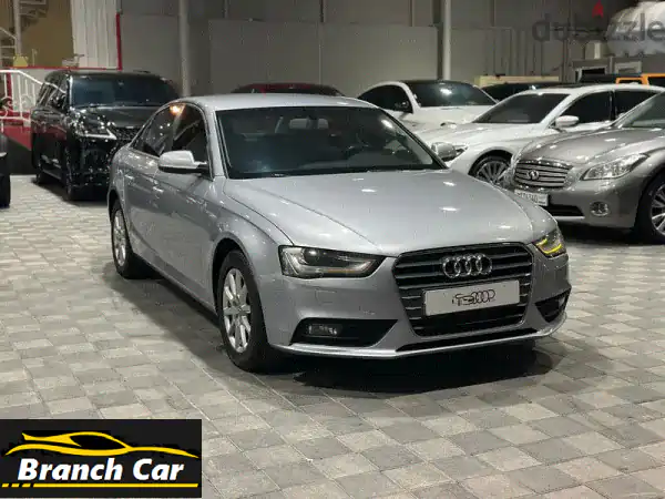 تجربة قيادة فاخرة بانتظارك! أودي A4 2015 رمادية...