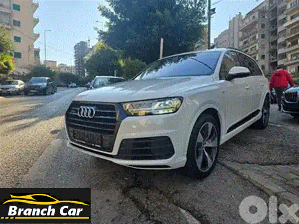 أودي Q7 S-LINE 2017 النادرة | مالك واحد، صيانة وكالة كيتانه، بحالة الوكالة | تجربة قيادة استثنائية!