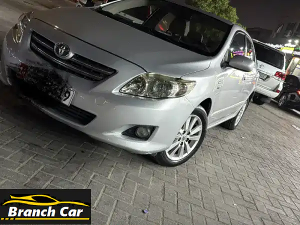 تويوتا كورولا 2008 للبيع: حالة نادرة جداً 94 ألف كم | فتحة سقف، جلد، مواصفات خليجية