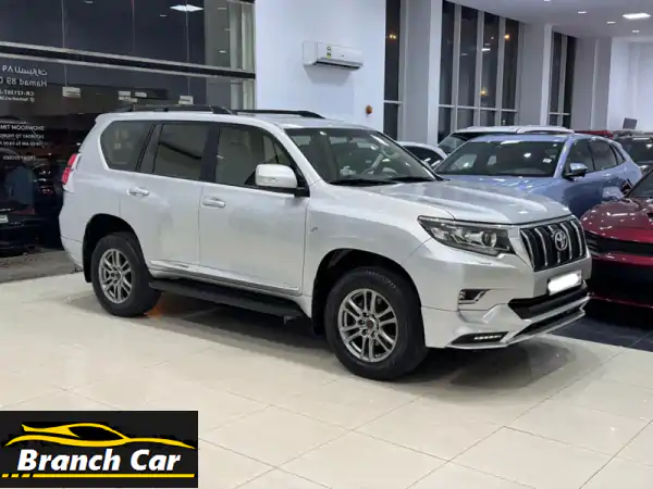 استكشف الفخامة: تويوتا برادو TX-L 2018 فضي للبيع...