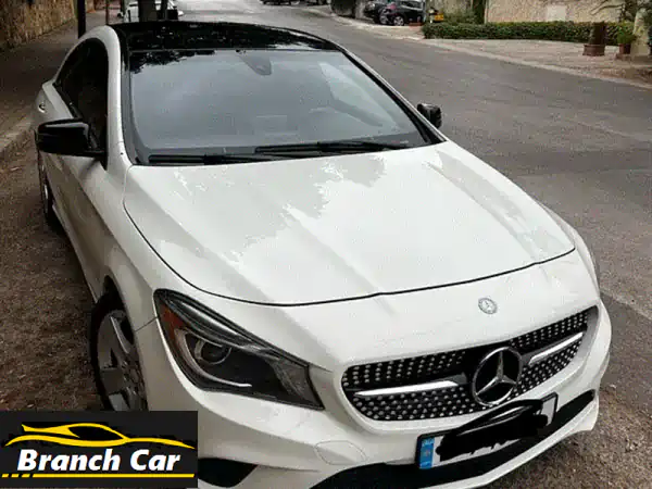 مرسيدس CLA250 2016 أبيض سقف أسود | Carfax نظيف | الفخامة تنتظرك!