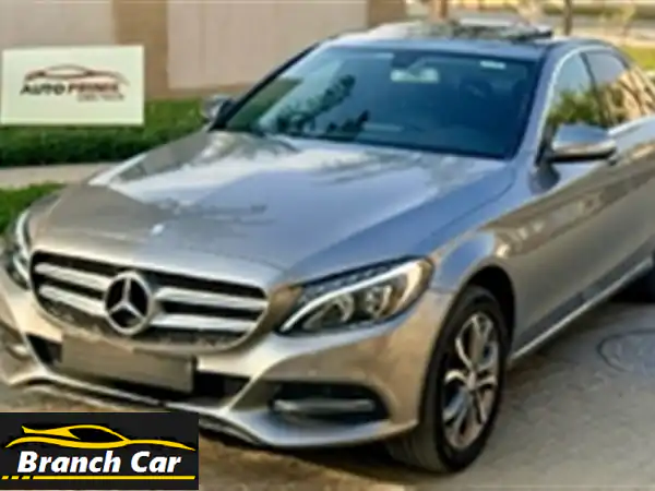 امتلك الفخامة بسعر لا يُعوّض: مرسيدس C180 موديل 2015...