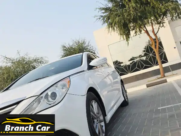 هيونداي سوناتا 2014 وارد أمريكي أبيض: بحالة...