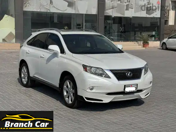 لكزس RX 350 موديل 2010 أبيض للبيع - فخامة وأداء بسعر...