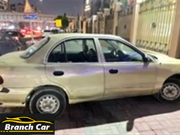 فرصة ذهبية: هيونداي اكسنت 2000 – عداد 22 ألف كم فقط! فابريكا دواخل وسقف، رخصة 2027