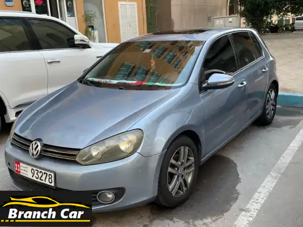 فولكس واجن جولف 2012 للبيع بأبوظبي: نظيفة وجاهزة بسعر 14,000 د.إ. في مدينة محمد بن زايد!