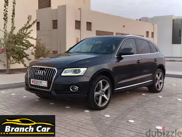 أودي Q5 2014 رمادي للبيع: فخامة ألمانية، صيانة...