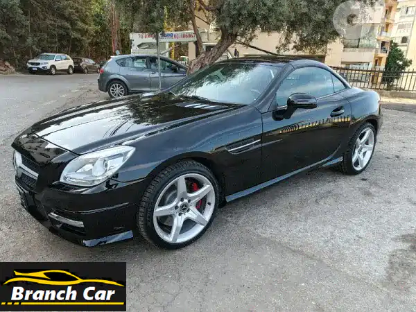 مرسيدس SLK 2013 أسود: فخامة رياضية بحالة ممتازة -...