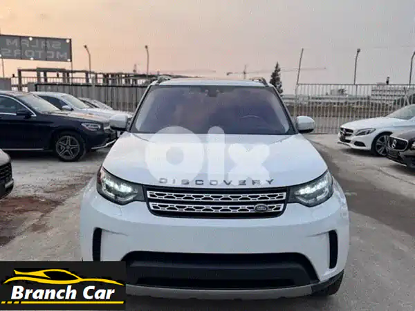 لاند روفر ديسكفري 2017 LR5 HSE بيضاء فل كامل: كارفاكس نظيف...