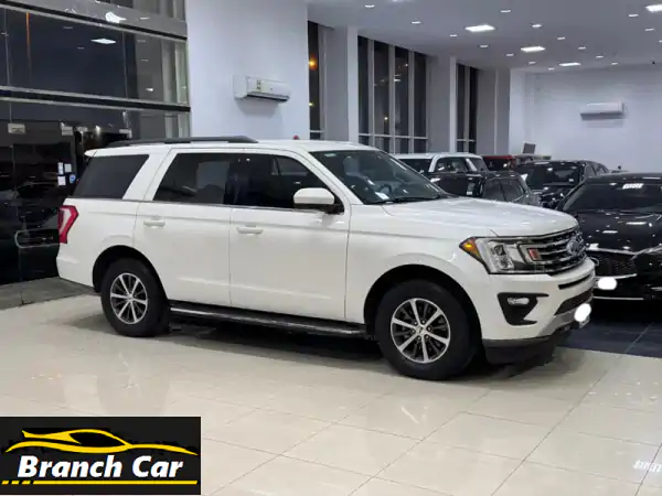 فورد إكسبيديشن XLT 2018 بيضاء: سيارة عائلية 7...