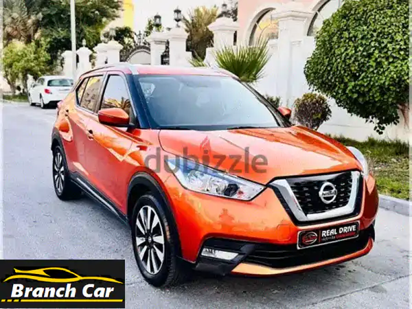 نيسان كيكس 2018 برتقالية مميزة | عداد 56 ألف كم فقط |...
