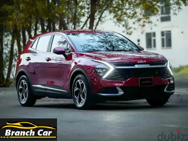 كيا سبورتاج 2023 حمراء فاخرة (35 ألف كم) | راحة فائقة...