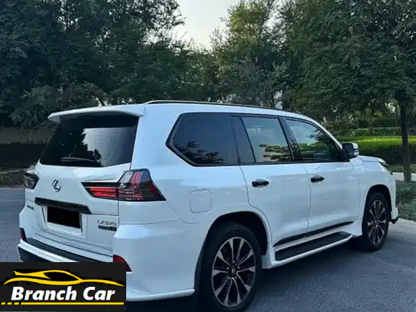 لكزس LX 570 2016 أبيض: فخامة مجددة 2021، وكأنها جديدة! وارد عبدالغني بصبغ الوكالة