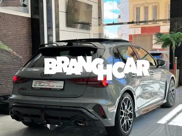 امتلك الفخامة والقوة: أودي RS3 فيس ليفت الجديدة كلياً (استيراد مباشر، تسجيل الرباط الأول) - متوفرة الآن بالمغرب!